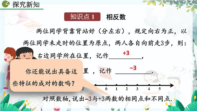 人教版数学七年级上册 1.2.1.3 相反数 PPT课件+教案+习题+说课稿04