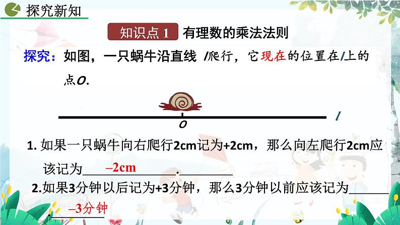 人教版数学七年级上册 2.2.1 有理数的乘法（第1课时） PPT课件+教案+习题04