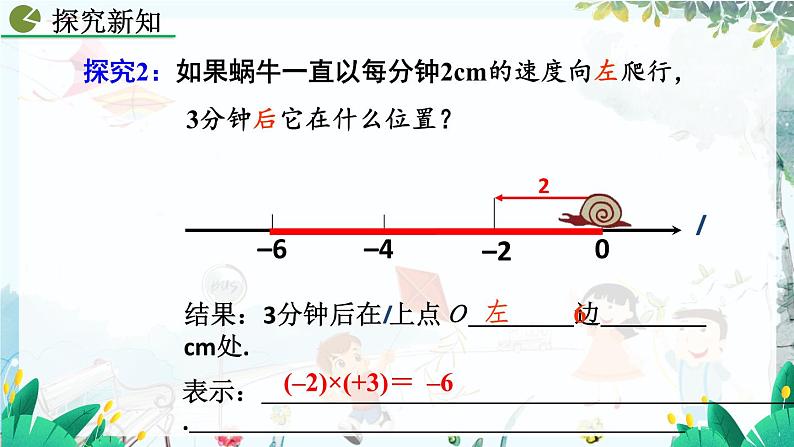 人教版数学七年级上册 2.2.1 有理数的乘法（第1课时） PPT课件+教案+习题07