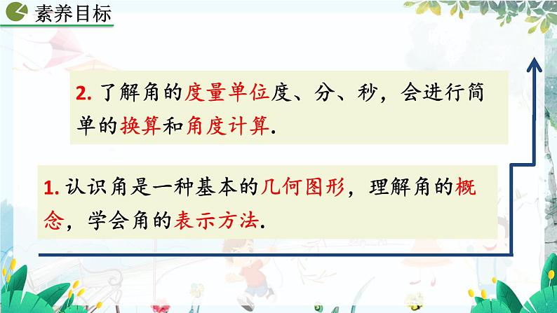 人教版数学七年级上册 6.3.1 角 PPT课件+教案+习题04