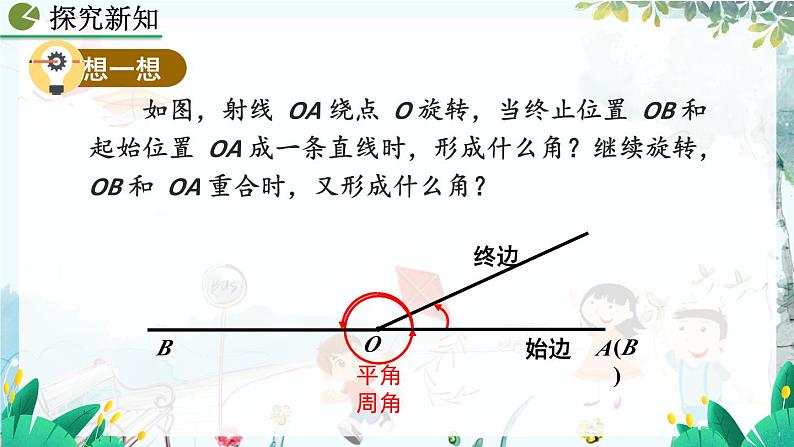 人教版数学七年级上册 6.3.1 角 PPT课件+教案+习题07