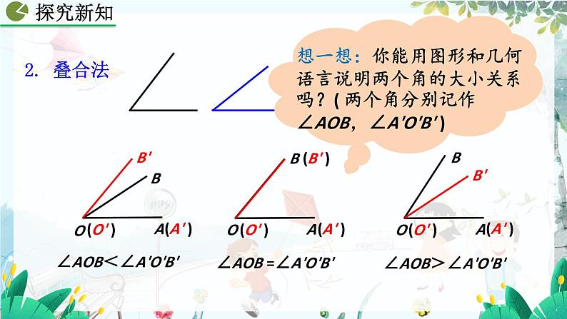 人教版数学七年级上册 6.3.2 角的比较与运算 PPT课件+教案+习题08