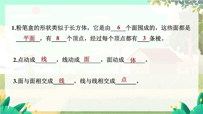 人教版数学七年级上册 第6章  6.2.1   直线、射线、线段 PPT课件06