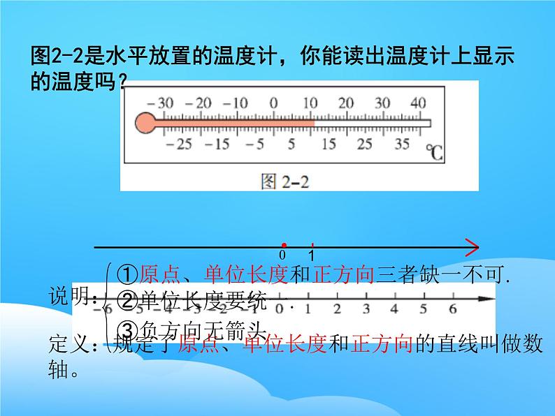 北师版七年级数学上册2.2《数轴》课件第5页