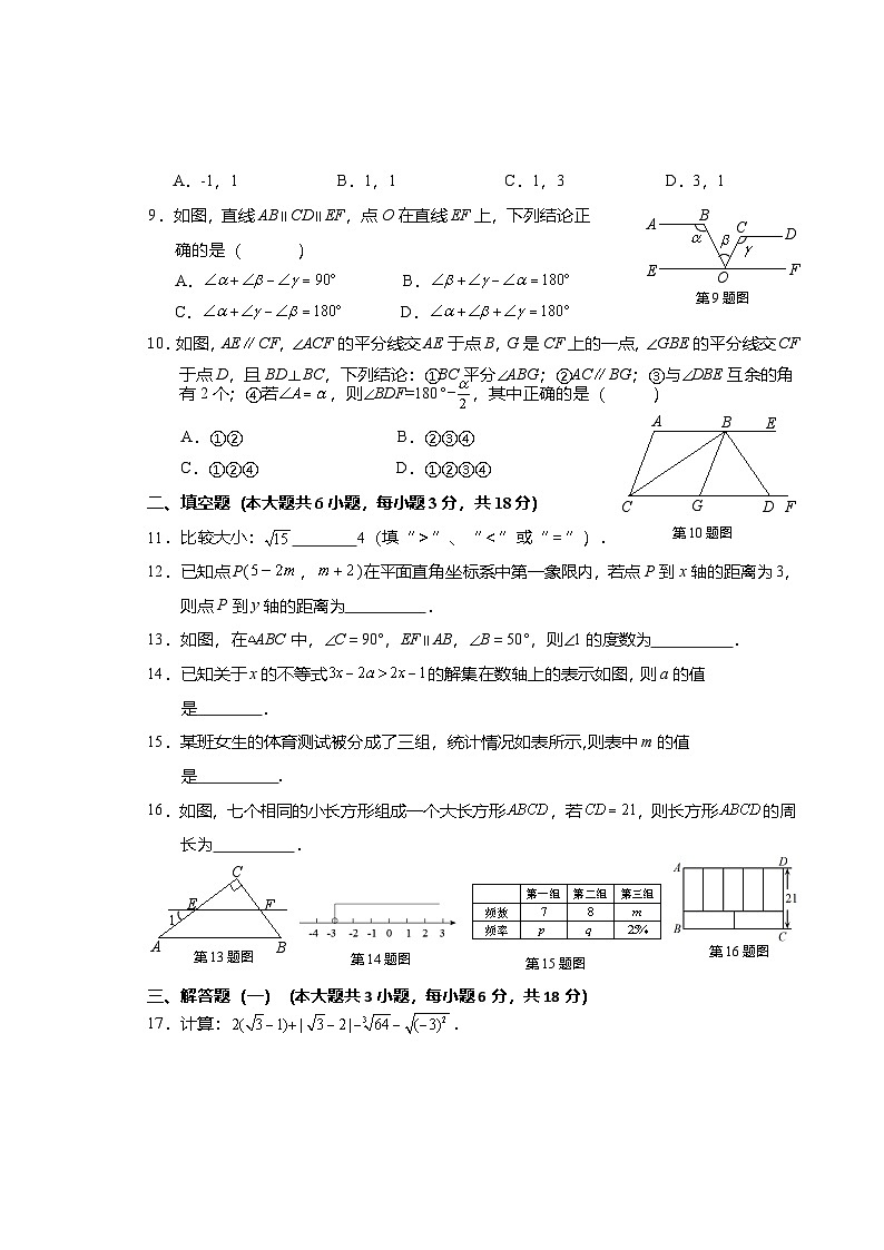 广东省汕头市澄海区2023-2024学年七年级下学期期末考试数学试题第2页