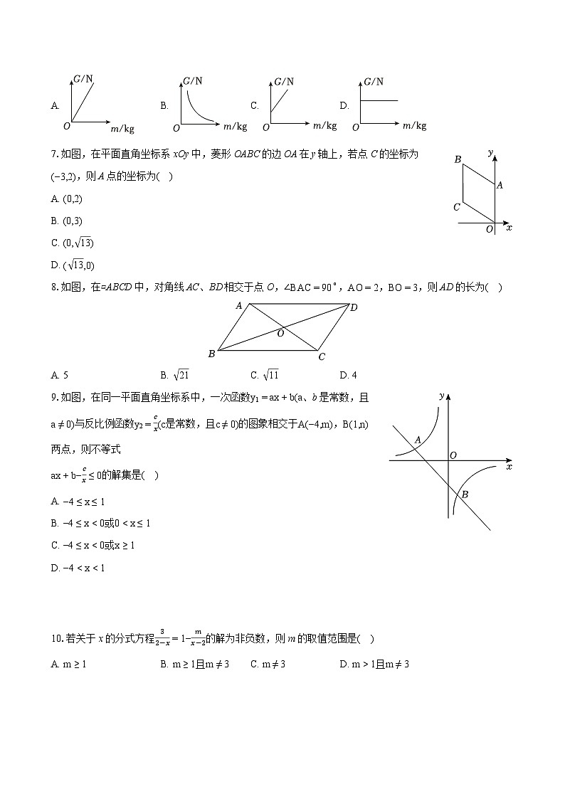 2023-2024学年四川省宜宾市翠屏区、兴文县八年级（下）期末数学试卷（含详细答案解析）02