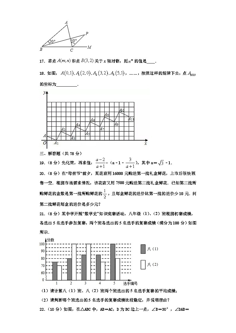 辽宁省灯塔一中学2023-2024学年八年级数学第一学期期末综合测试模拟试题【含解析】第3页
