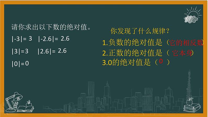 湘教版七年级上册1绝对值课件+教案07