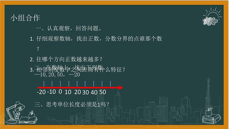 湘教版七年级上册1数轴课件+教案06