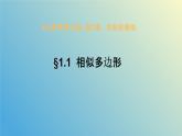 1.1相似多边形（同步课件）-2024-2025学年九年级数学上册教材配套教学课件+同步练习（青岛版）