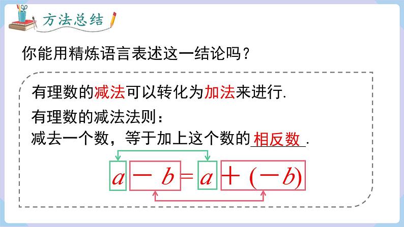 1.4.2  有理数的减法  课件 2024-2025-湘教版（2024）数学七年级上册07