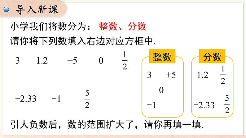 1.1 第2课时 有理数的分类  课件 2024-2025-沪科版（2024）数学七年级上册03