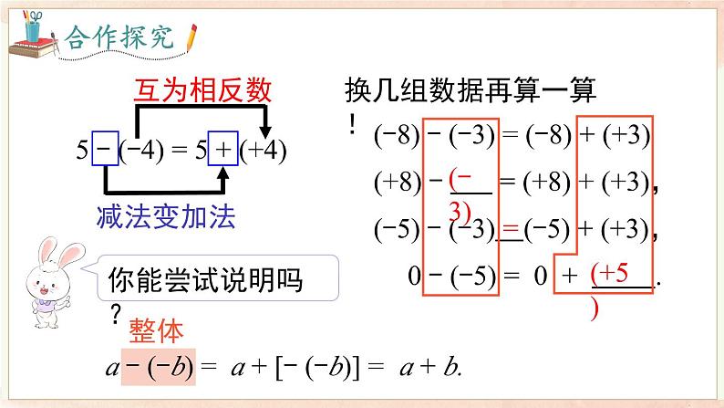 1.4.2 有理数的减法  课件 2024-2025-沪科版（2024）数学七年级上册06