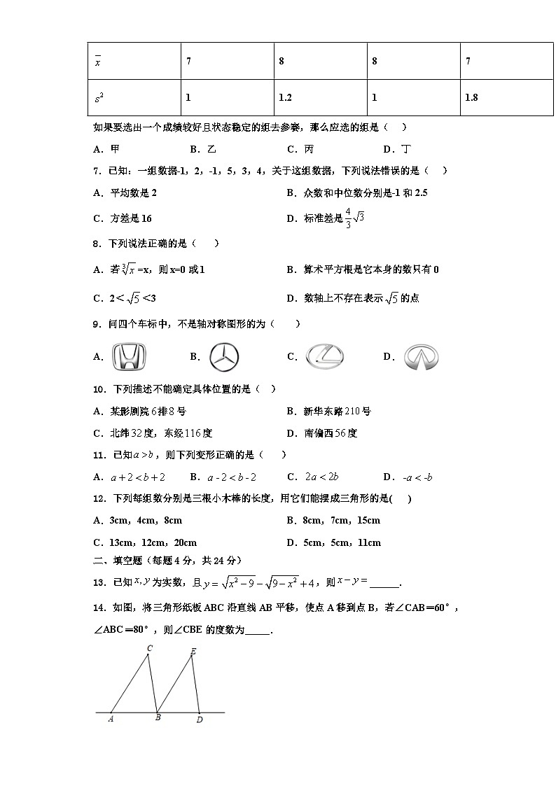 辽宁省盘锦地区2023年数学八上期末预测试题【含解析】第2页
