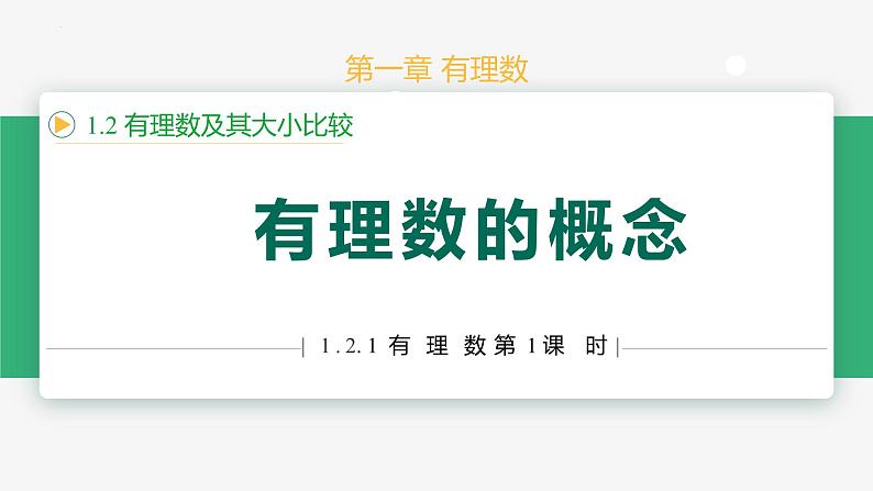 【人教版】七上数学  1.2.1有理数（教学课件）01