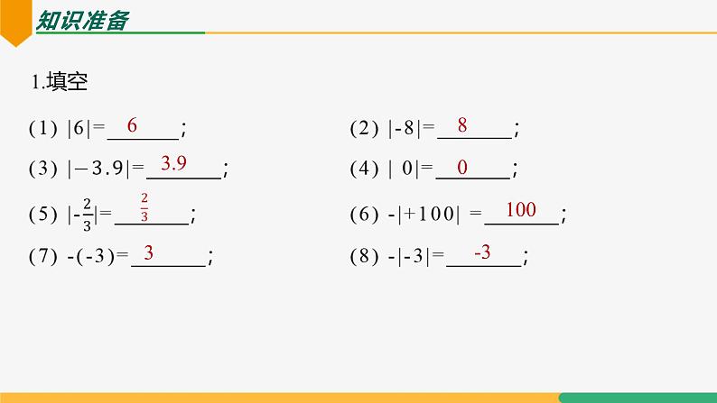 【人教版】七上数学  1.2.5有理数大小比较（教学课件）04