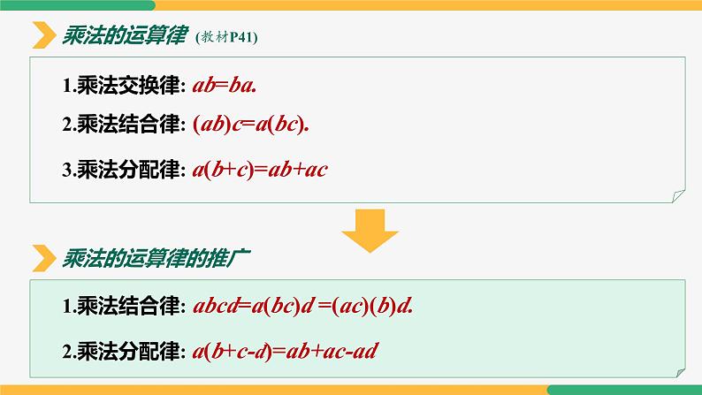 【人教版】七上数学  2.2.1有理数的乘法（第2课时乘法运算律）（教学课件）07