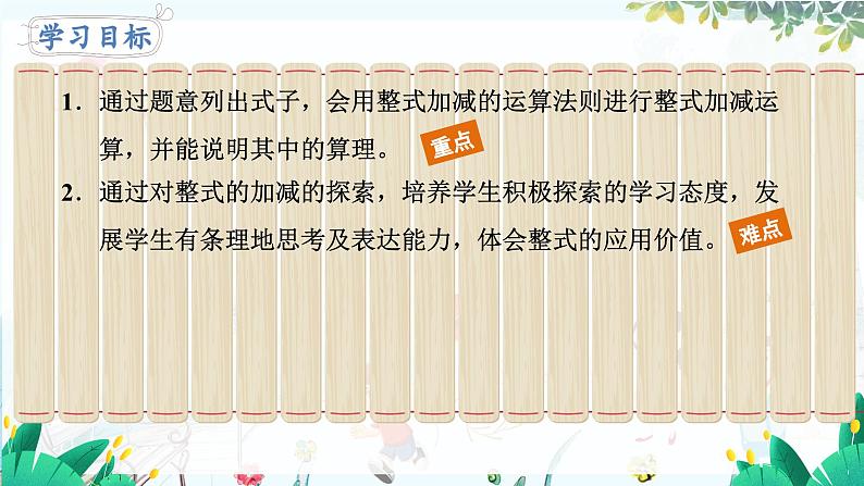 北师【2024版】七上数学 第3单元  3.2.3 整式的加减 PPT课件第2页