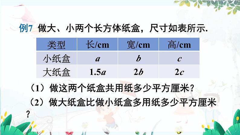 人教【2024版】七上数学 第4单元 4.2 第3课时 整式的加法与减法 PPT课件第5页