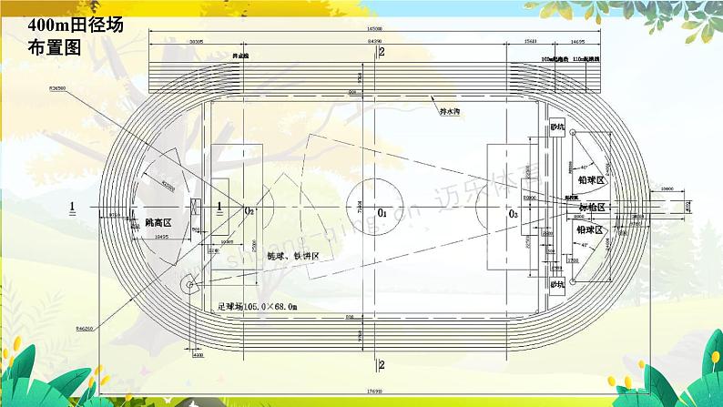 人教【2024版】七上数学 第6单元 综合与实践 设计学校田径运动会比赛场地 PPT课件07