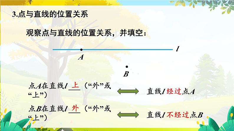 人教【2024版】七上数学 第6单元 6.2.1 直线、射线、线段 PPT课件08