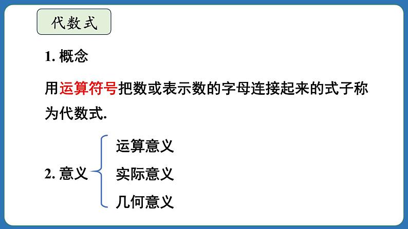 第3章 代数式 章末复习 课件 2024--2025学年人教版七年级数学上册03