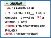 第5章 一元一次方程 章末复习 课件 2024--2025学年人教版七年级数学上册