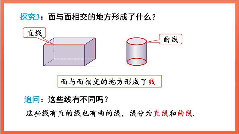 6.1.2 点、线、面、体 课件 2024--2025学年人教版七年级数学上册第7页