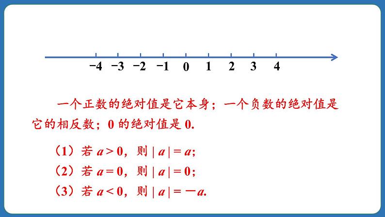 1.2.4 绝对值 课件 2024--2025学年人教版七年级数学上册08