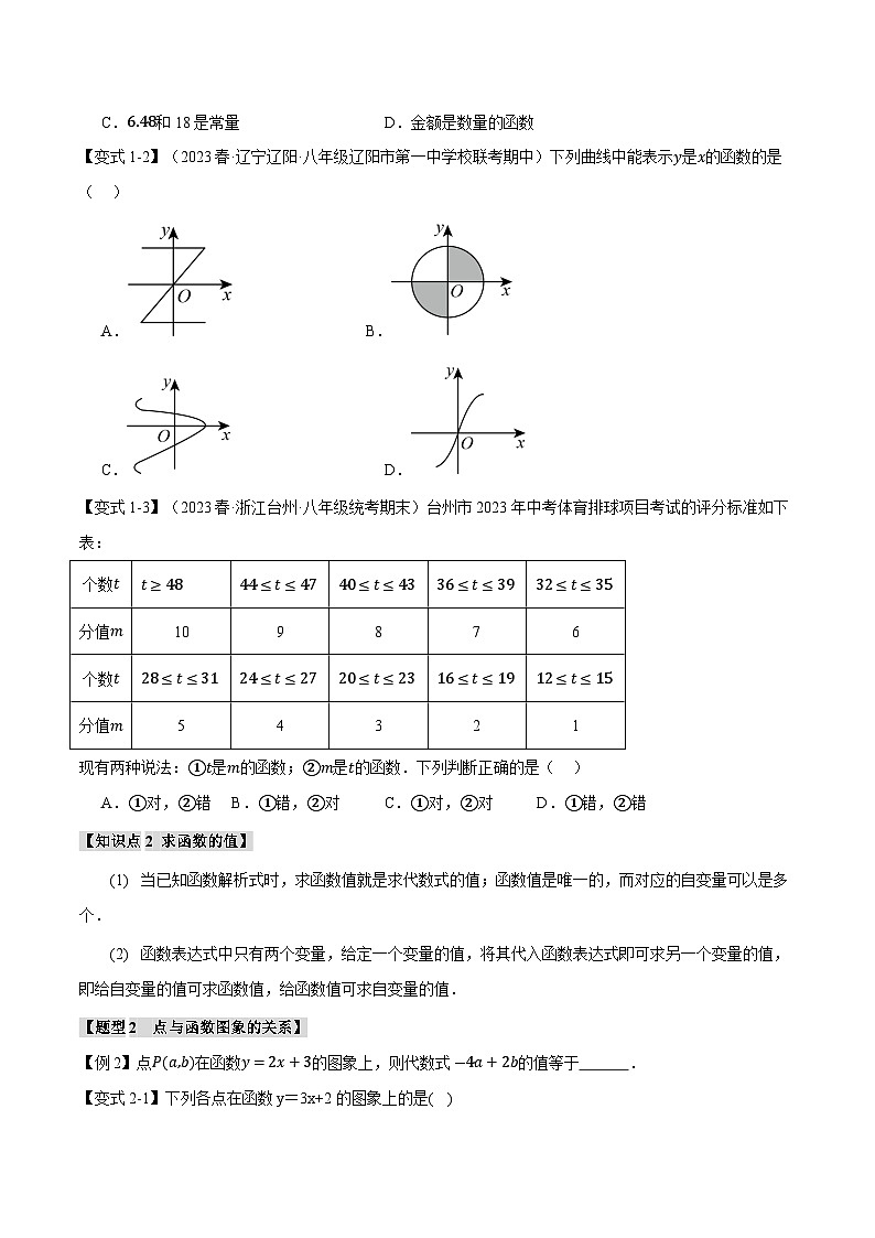 6.1 函数【八大题型】（举一反三）（苏科版）（学生版）02
