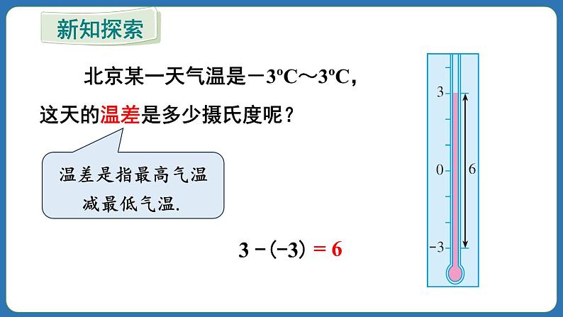 2.1.2 有理数的减法 第1课时 课件 2024--2025学年人教版七年级数学上册04