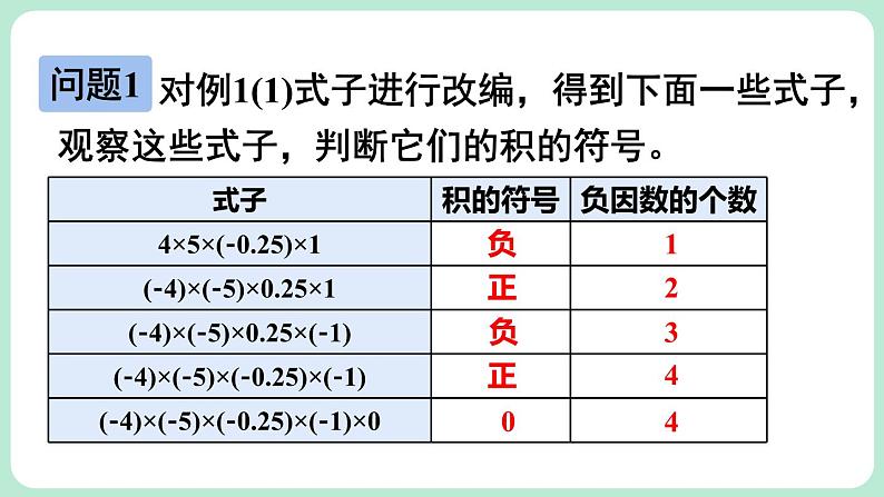 2.3 有理数的乘除运算 第2课时 课件-2024-2025学年北师大版数学七年级上册05