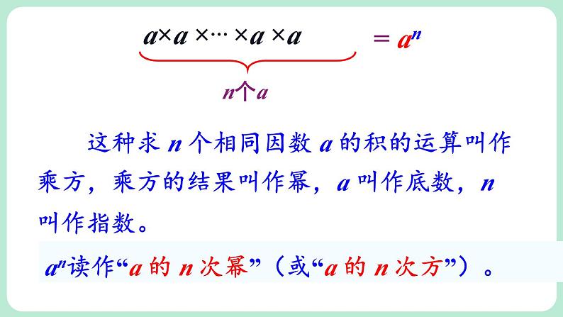 2.4 有理数的乘方 第1课时 课件-2024-2025学年北师大版数学七年级上册08