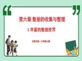 6.1 丰富的数据世界 课件-2024-2025学年北师大版数学七年级上册
