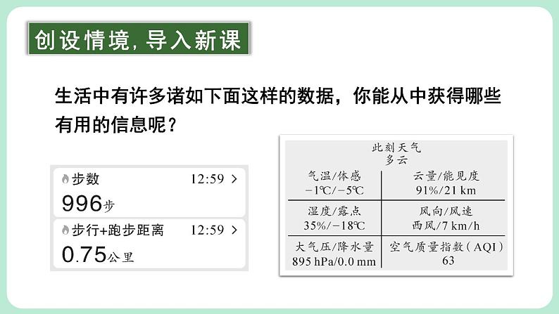 6.1 丰富的数据世界 课件-2024-2025学年北师大版数学七年级上册02