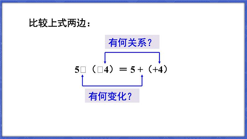 1.4 有理数的加减 第2课时 有理数的减法  课件-2024-2025学年沪科版数学七年级上册06