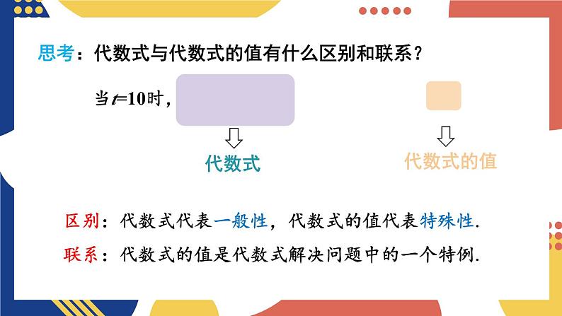 2.1 代数式 第3课时代数式的值  课件-2024-2025学年沪科版数学七年级上册07