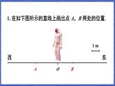 1.2 数轴、相反数和绝对值 第1课时 数轴  课件-2024-2025学年沪科版数学七年级上册