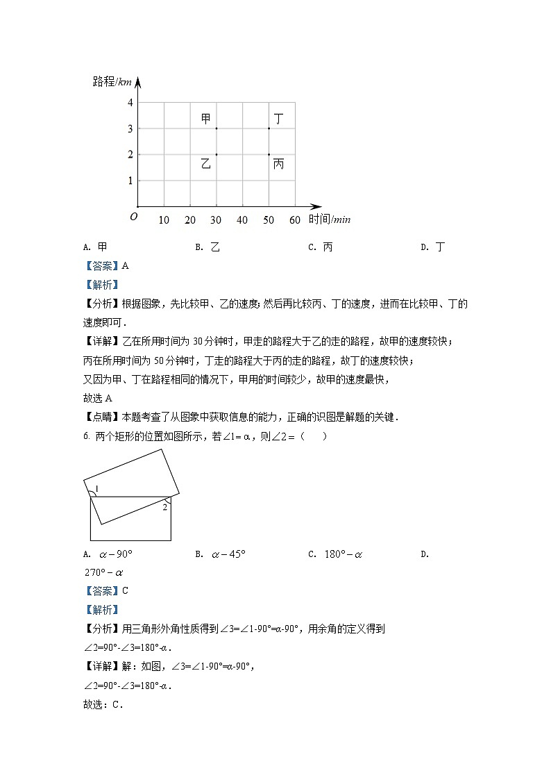 [数学]2022年安徽省中考真题数学真题(原题版+解析版)03