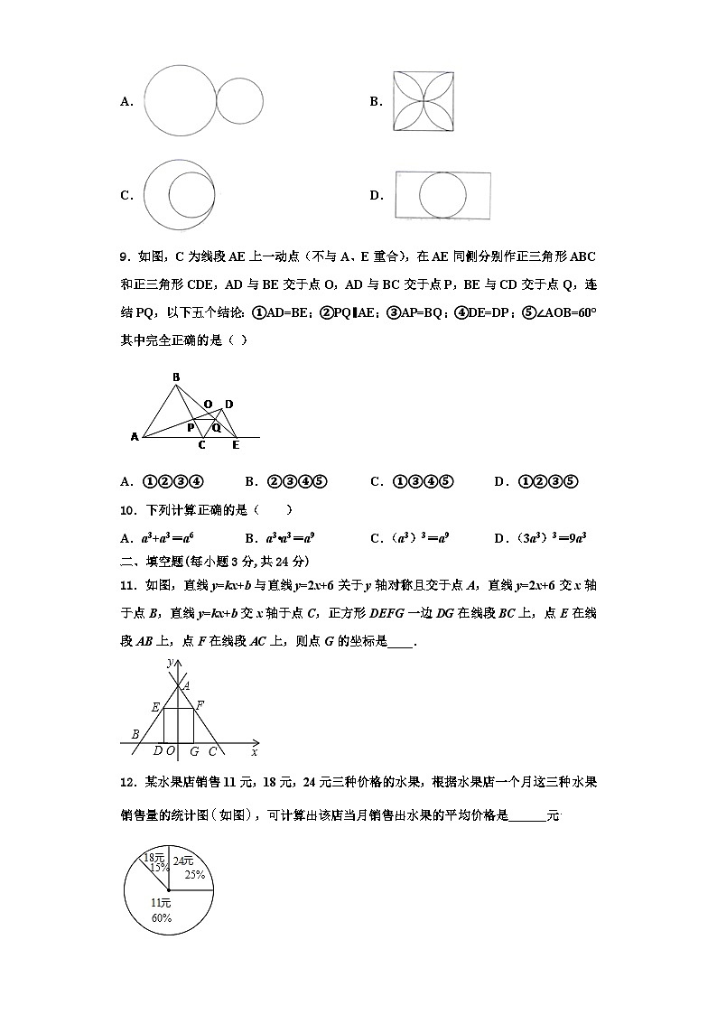 重庆市涪陵区涪陵第十九中学2023年数学八上期末检测模拟试题【含解析】第2页