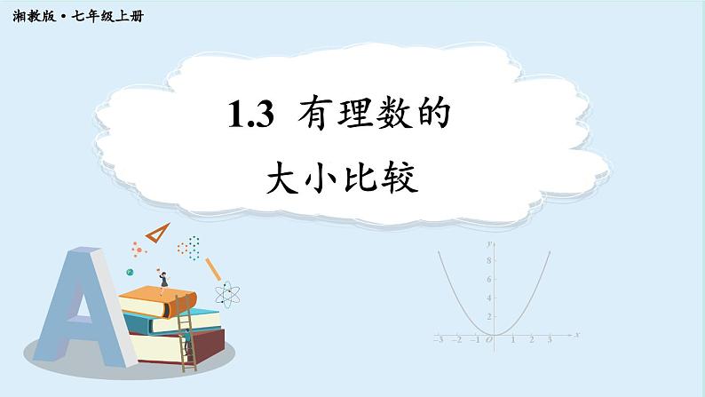 1.3 有理数的大小比较  课件 2024-2025学年湘教版七年级数学上册第1页