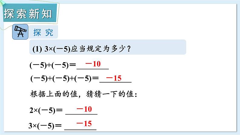 1.5.1 有理数的乘法 第1课时 课件 2024-2025学年湘教版七年级数学上册04