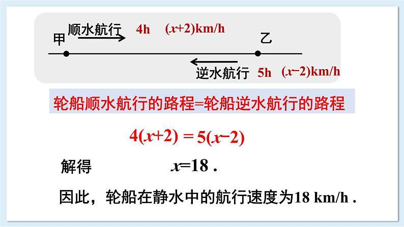 3.4 一元一次方程的应用 第1课时  课件 2024-2025学年湘教版七年级数学上册06