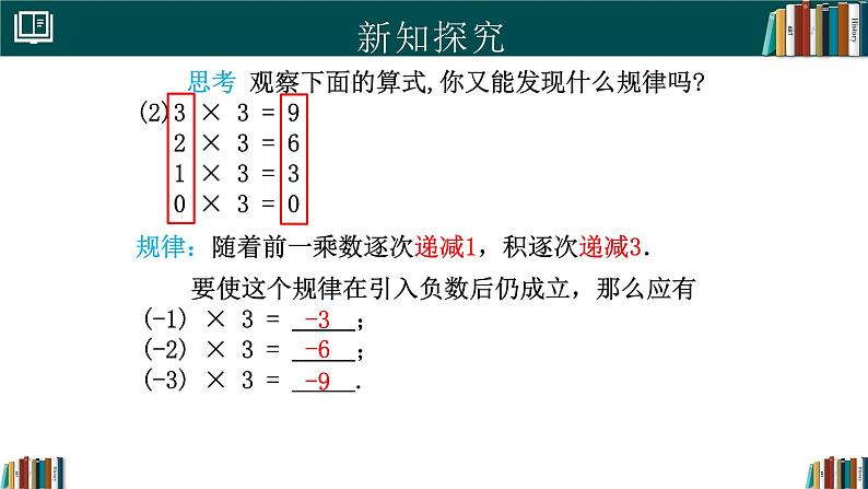 【核心素养】人教版（2024）数学七年级上册 2.2.1有理数的乘法（第1课时）（同步课件）05