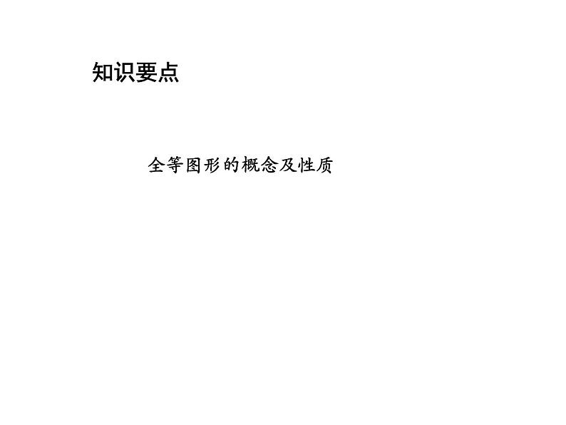 1.1 全等图形 苏科版数学八年级上册教学课件02