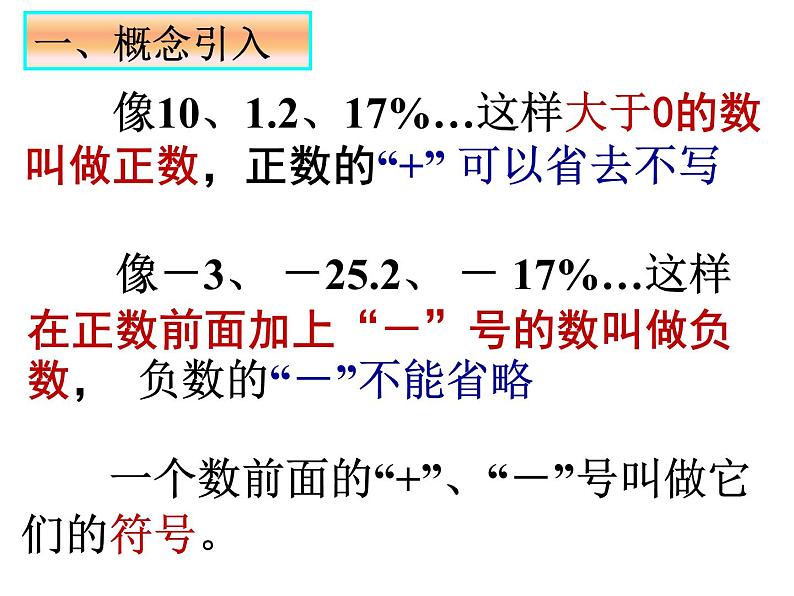 1.1 正数和负数 初中数学人教版七年级上册教学课件08