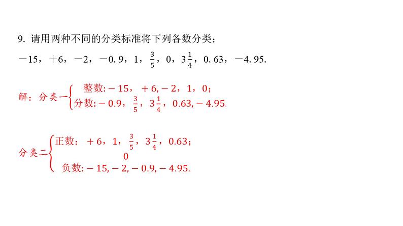 1.2.1 有理数的概念 初中数学人教版七年级上册课件第6页