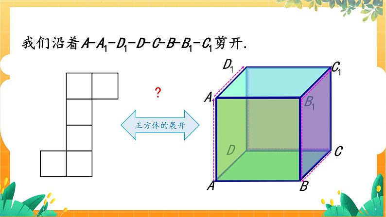 第1课时　正方体的展开与折叠第8页