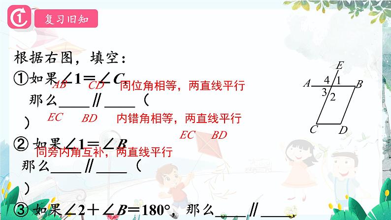 华师2024版数学七年级上册 第4章 4.2.3 平行线的性质 PPT课件03