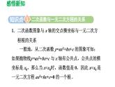 22.2 二次函数与一元二次方程 初中数学人教版九年级上册导学课件